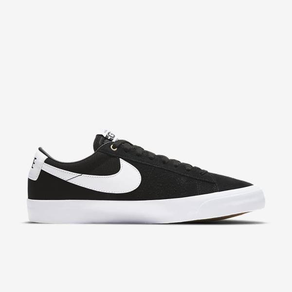 Nike SB Zoom Blazer Low Pro GT Skate Tenisky Panske Čierne Svetlo Hnede Biele | NK263FSA