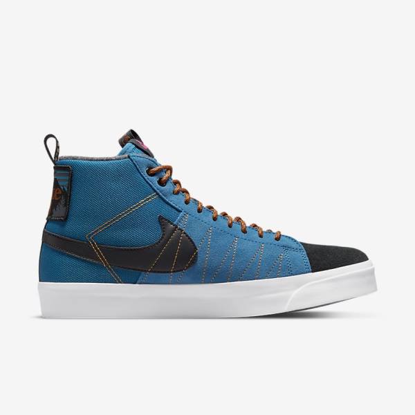 Nike SB Zoom Blazer Stredne Premium Skate Tenisky Damske Čierne | NK238TMF