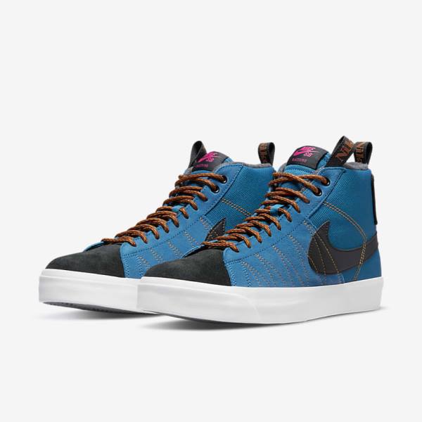 Nike SB Zoom Blazer Stredne Premium Skate Tenisky Damske Čierne | NK238TMF