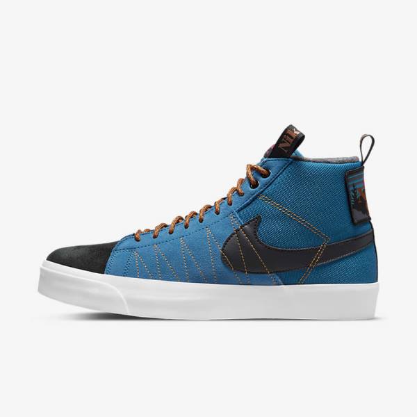 Nike SB Zoom Blazer Stredne Premium Skate Tenisky Damske Čierne | NK238TMF