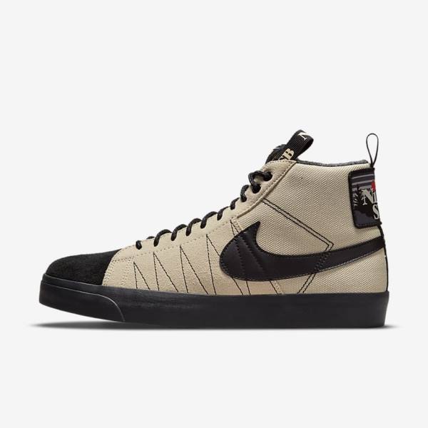 Nike SB Zoom Blazer Stredne Premium Tenisky Damske Oranžové Čierne | NK092FJX