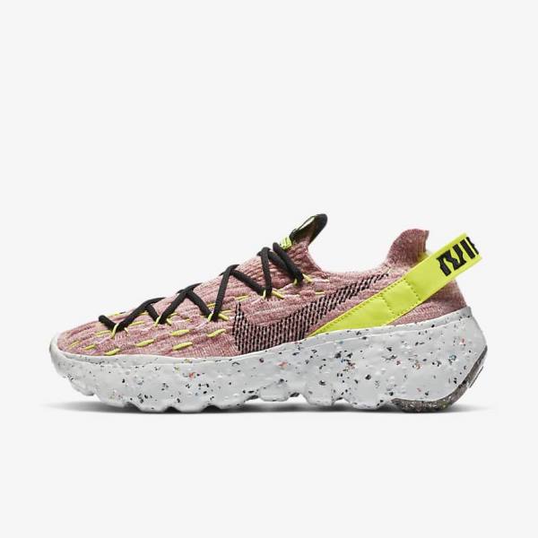 Nike Space Hippie 04 Tenisky Damske Citrón Svetlo Ruzove Čierne | NK145RHO