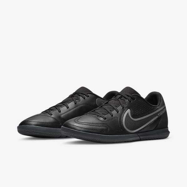 Nike Tiempo Legend 9 Club IC Indoor-Court Kopačky Panske Čierne Tmavo Siva | NK015GKL