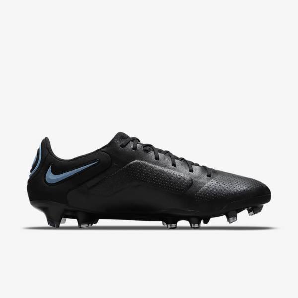 Nike Tiempo Legend 9 Elite FG Firm-Ground Kopačky Damske Čierne Siva | NK654AUD