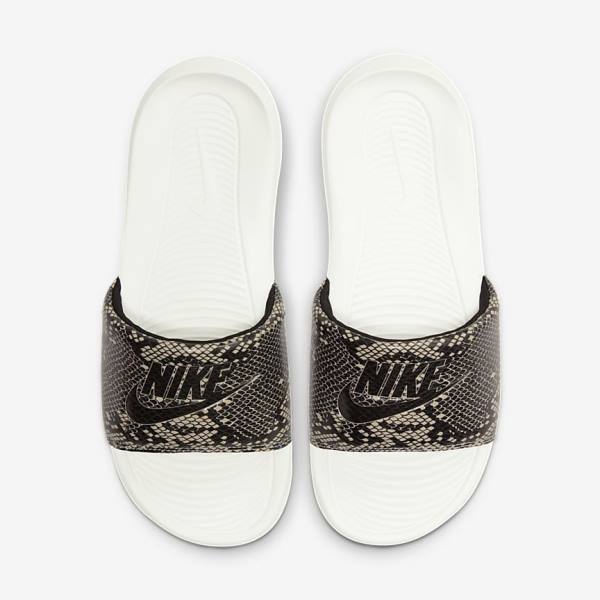 Nike Victori One Print Slapky Damske Hnede Biele Čierne | NK840HQN