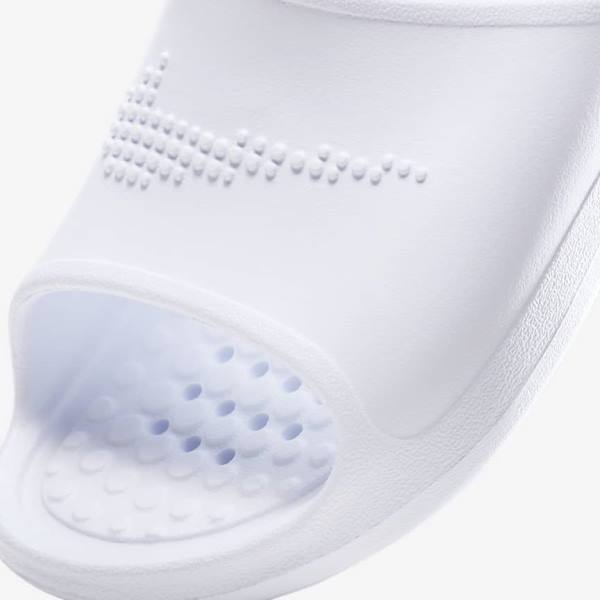 Nike Victori One Shower Slapky Damske Biele | NK329ZSN