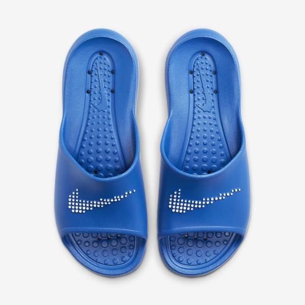 Nike Victori One Shower Slapky Panske Kráľovská Modrá Kráľovská Modrá Biele | NK726CON