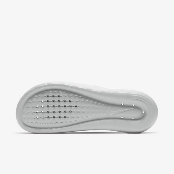 Nike Victori One Shower Slapky Panske Svetlo Siva Svetlo Siva Biele | NK948SLZ