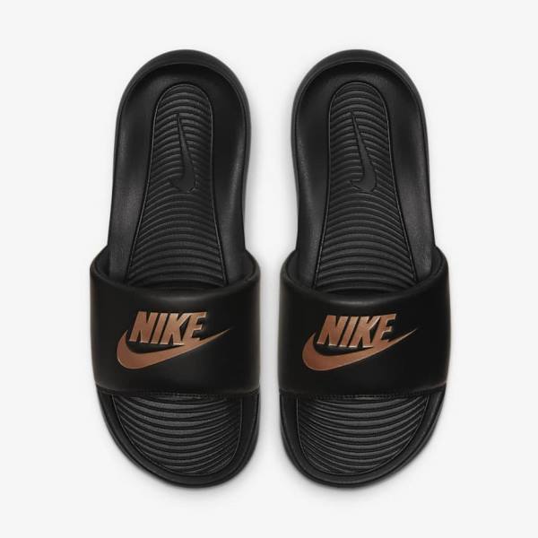 Nike Victori One Slapky Damske Čierne Metal Červené Hnede | NK382JCZ