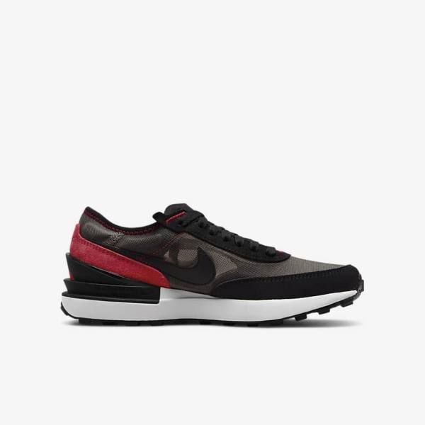 Nike Waffle One Older Tenisky Detske Modre Siva Červené Čierne | NK079SYR