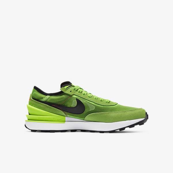 Nike Waffle One Older Tenisky Detske Zelene Červené Čierne | NK716VTP