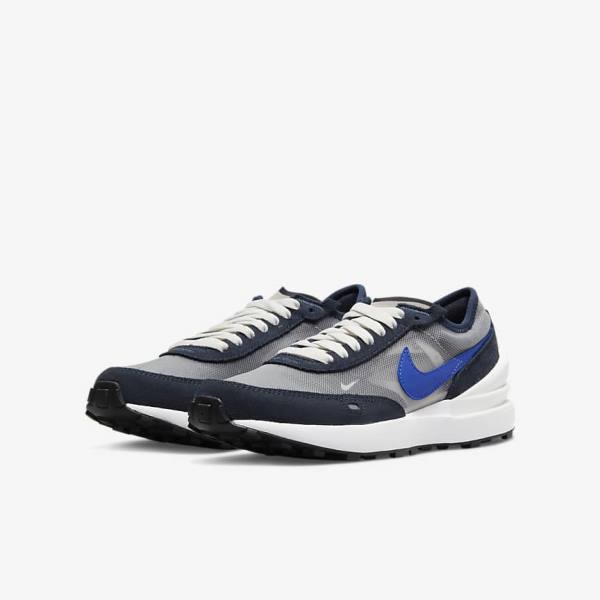 Nike Waffle One Older Vychadzkova Obuv Detske Tmavo Obsidian Čierne Kráľovská Modrá | NK105VUR