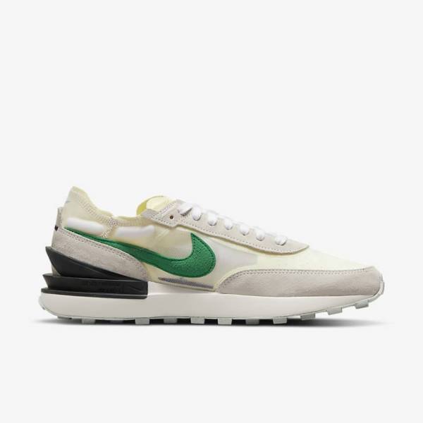 Nike Waffle One Tenisky Panske Biele Čierne | NK540CXF