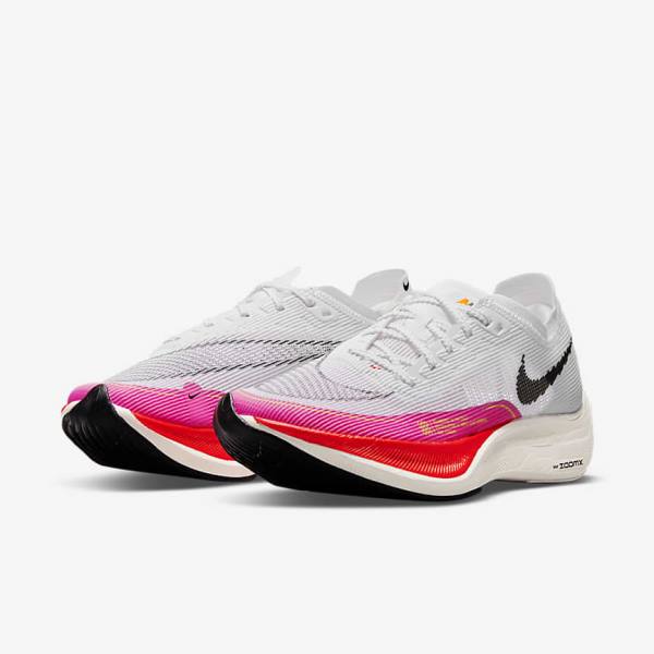 Nike ZoomX Vaporfly Next% 2 Cestne Zavodne Bežecké Tenisky Damske Biele Čierne Čierne | NK052AVD