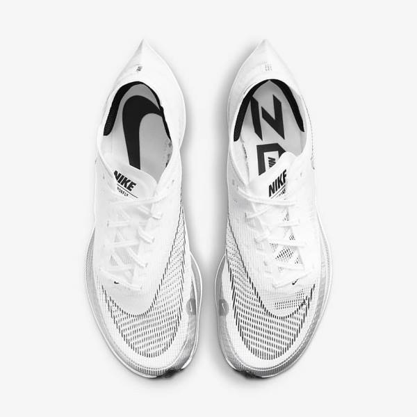 Nike ZoomX Vaporfly Next% 2 Cestne Zavodne Bežecké Tenisky Panske Čierne Metal Zlate Biele | NK324JNX