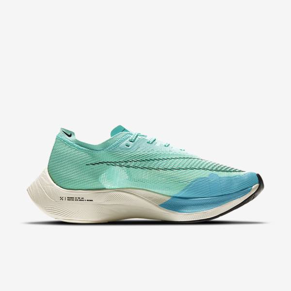 Nike ZoomX Vaporfly Next% 2 Cestne Zavodne Bežecké Tenisky Panske Biele Metal Strieborne Čierne | NK743TQN