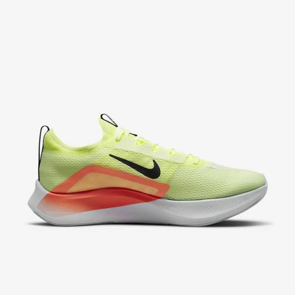 Nike Zoom Fly 4 Cestne Bežecké Tenisky Panske Čierne Tmavo Siva Modre Biele | NK902PZG