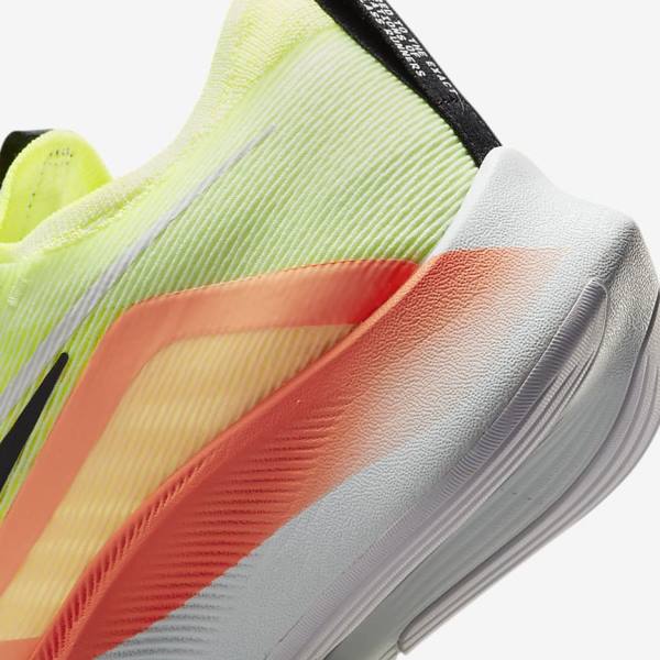 Nike Zoom Fly 4 Cestne Bežecké Tenisky Panske Čierne Tmavo Siva Modre Biele | NK902PZG