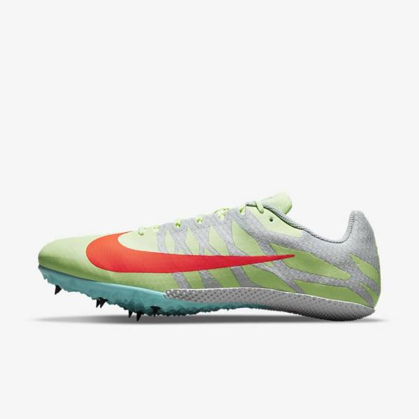 Nike Zoom Rival S 9 Athletics Sprinting Spikes Bežecké Tenisky Panske Tyrkysové Oranžové | NK460ECY