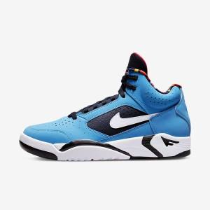 Nike Air Flight Lite Stredne Tenisky Panske Modre Červené Zelene Biele | NK392STC