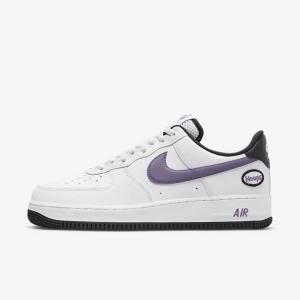 Nike Air Force 1 07 LV8 Tenisky Panske Biele Čierne Biele Nachový | NK809SQF