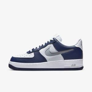 Nike Air Force 1 07 LV8 Tenisky Panske Námornícka Modrá Biele Siva | NK746YZV