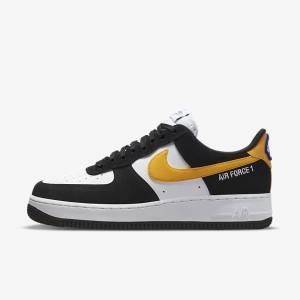 Nike Air Force 1 07 LV8 Tenisky Panske Čierne Biele Tmavo | NK281IDQ