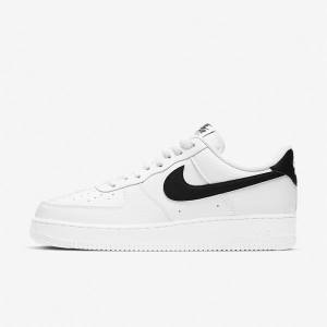 Nike Air Force 1 07 Tenisky Panske Biele Čierne | NK804COZ