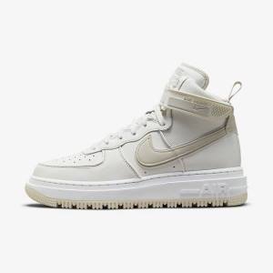 Nike Air Force 1 Boot Tenisky Panske Biele Svetlo Béžové | NK297UWC