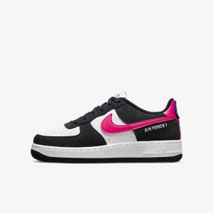 Nike Air Force 1 LV8 Older Tenisky Detske Biele Ruzove | NK692DTN