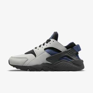 Nike Air Huarache LE Tenisky Panske Siva Čierne Námornícka Modrá | NK629YEM