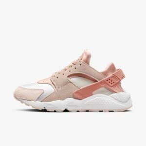 Nike Air Huarache Tenisky Damske Biele Hnedožltý Siva Svetlo | NK145XPJ