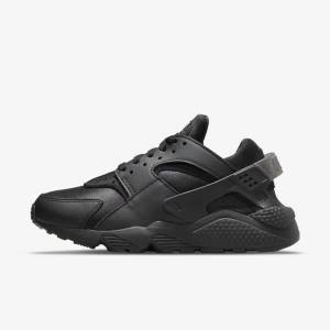 Nike Air Huarache Tenisky Damske Čierne Tmavo Siva | NK953IWH