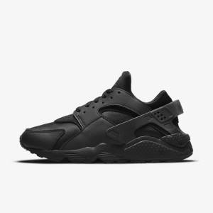 Nike Air Huarache Tenisky Panske Čierne Tmavo Siva | NK492NUB