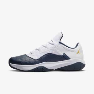 Nike Air Jordan 11 CMFT Low Jordan Tenisky Panske Biele Námornícka Modrá | NK436UCW