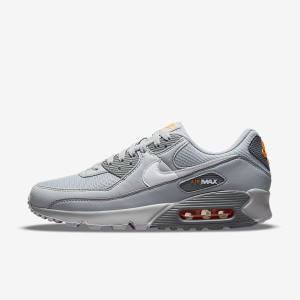 Nike Air Max 90 Tenisky Panske Siva Biele | NK248XYL