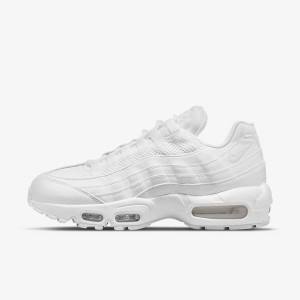 Nike Air Max 95 Tenisky Damske Biele Metal Strieborne Biele | NK370ZKW