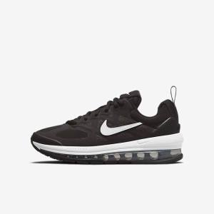 Nike Air Max Genome Older Tenisky Detske Čierne Tmavo Siva Biele | NK463LQO