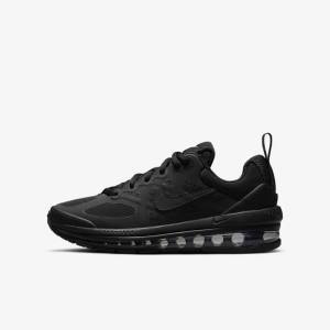 Nike Air Max Genome Older Vychadzkova Obuv Detske Čierne Tmavo Siva | NK872REL