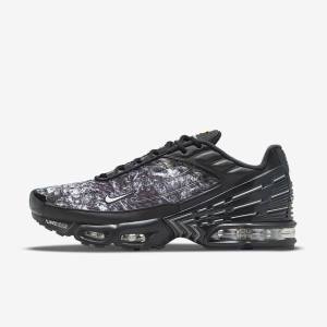 Nike Air Max Plus 3 Tenisky Panske Čierne Tmavo Siva Biele | NK143UTD