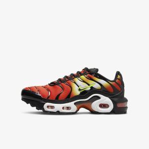 Nike Air Max Plus Older Tenisky Detske Oranžové Zlate Čierne | NK704NLC