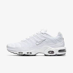 Nike Air Max Plus Tenisky Panske Biele Čierne Siva Biele | NK294BIZ