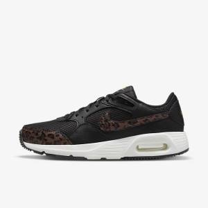 Nike Air Max SC Tenisky Damske Čierne Metal Zlate Hnede | NK189REV