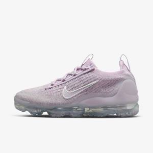 Nike Air VaporMax 2021 FK Tenisky Damske Svetlo Ruzove Biele Metal Strieborne Nachový | NK046FDR