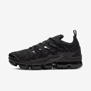 Nike Air VaporMax Plus Tenisky Panske Čierne Tmavo Siva | NK167SLV