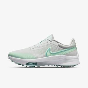 Nike Air Zoom Infinity Tour NEXT% Golfove Topanky Panske Biele Mätové Platina Tyrkysové | NK607HIC