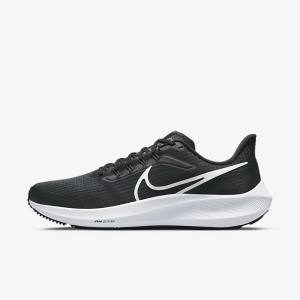 Nike Air Zoom Pegasus 39 Cestne Bežecké Tenisky Panske Čierne Tmavo Siva Biele | NK791KBN