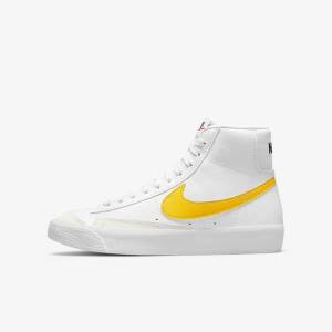 Nike Blazer Stredne 77 Older Tenisky Detske Biele | NK310EJV