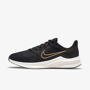 Nike Downshifter 11 Cestne Bežecké Tenisky Damske Čierne Tmavo Siva Metal Meď | NK416ETW