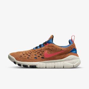 Nike Free Run Trailove Tenisky Panske Modre Svetlo Krém Červené | NK281MXW